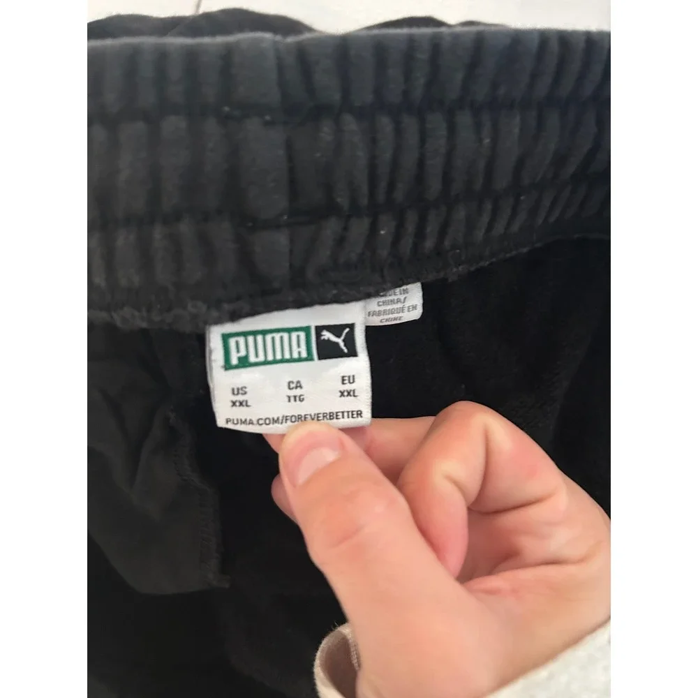 Puma International Mens Black Graphic Sweat Shorts XXL 531396-01